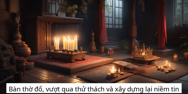 Bàn thờ đổ, vượt qua thử thách và xây dựng lại niềm tin