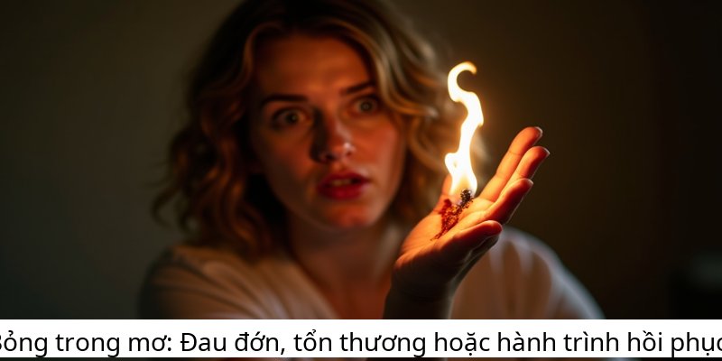 Bỏng trong mơ: Đau đớn, tổn thương hoặc hành trình hồi phục.