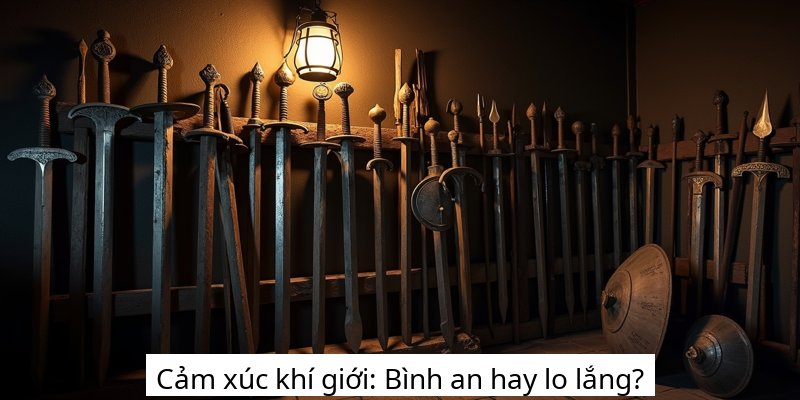 Cảm xúc khí giới: Bình an hay lo lắng?