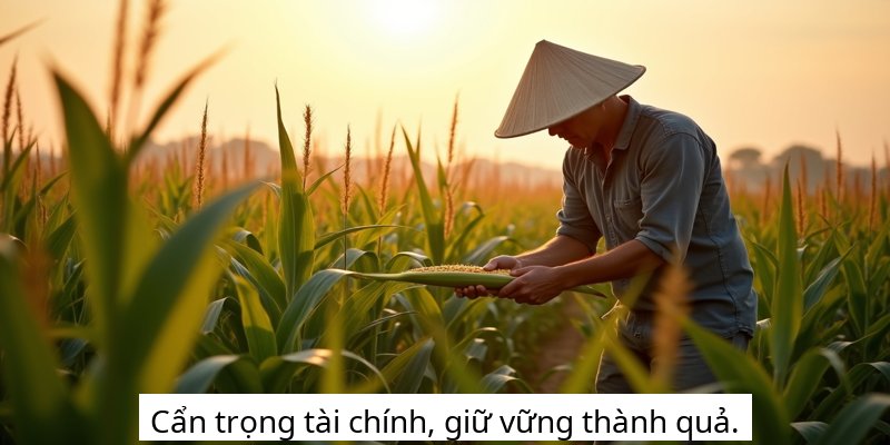 Cẩn trọng tài chính, giữ vững thành quả.