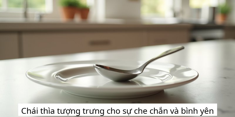 Chái thìa tượng trưng cho sự che chắn và bình yên