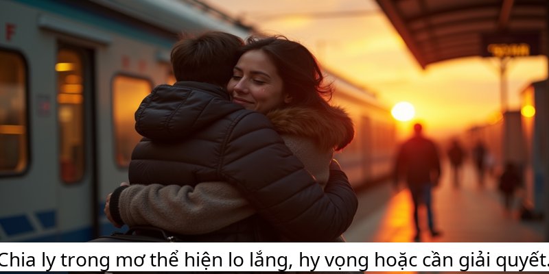 Chia ly trong mơ thể hiện lo lắng, hy vọng hoặc cần giải quyết.
