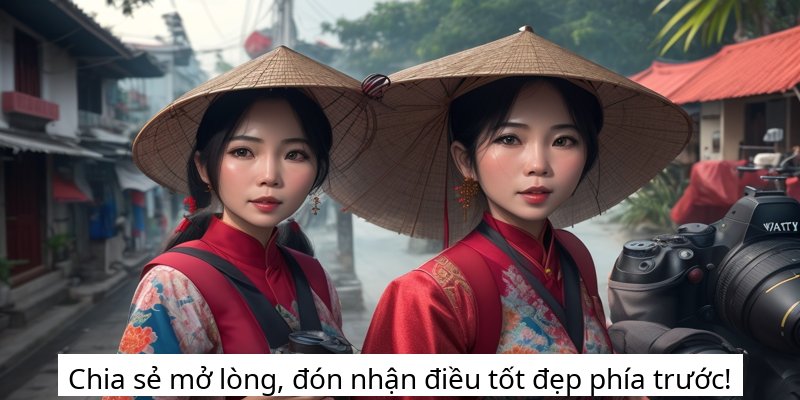 Chia sẻ mở lòng, đón nhận điều tốt đẹp phía trước!