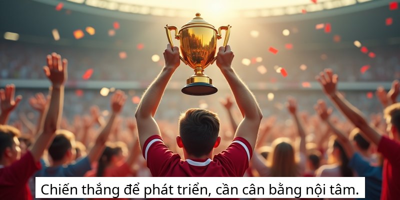 Chiến thắng để phát triển, cần cân bằng nội tâm.