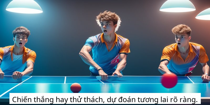 Chiến thắng hay thử thách, dự đoán tương lai rõ ràng.