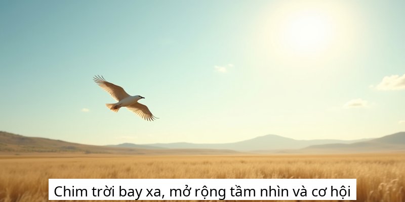 Chim trời bay xa, mở rộng tầm nhìn và cơ hội