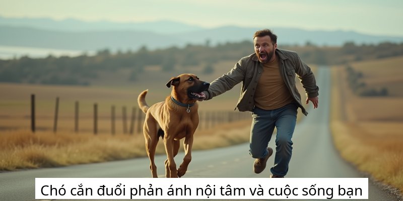 Chó cắn đuổi phản ánh nội tâm và cuộc sống bạn