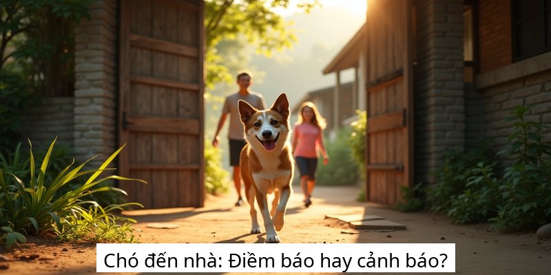 Chó đến nhà: Điềm báo hay cảnh báo?