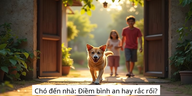Chó đến nhà: Điềm bình an hay rắc rối?