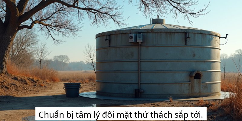 Chuẩn bị tâm lý đối mặt thử thách sắp tới.