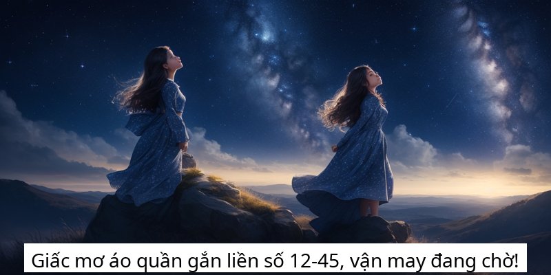 Giấc mơ áo quần gắn liền số 12-45, vận may đang chờ!