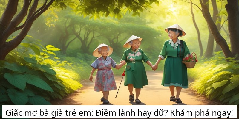 Giấc mơ bà già trẻ em: Điềm lành hay dữ? Khám phá ngay!