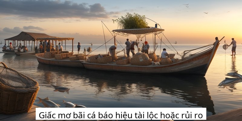 Giấc mơ bãi cá báo hiệu tài lộc hoặc rủi ro