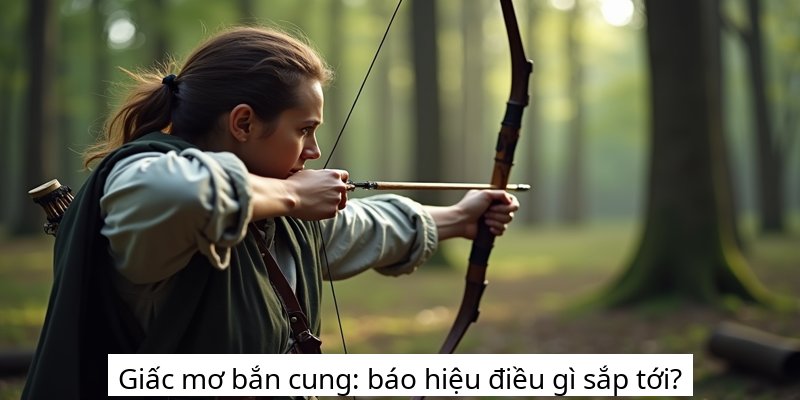 Giấc mơ bắn cung: báo hiệu điều gì sắp tới?