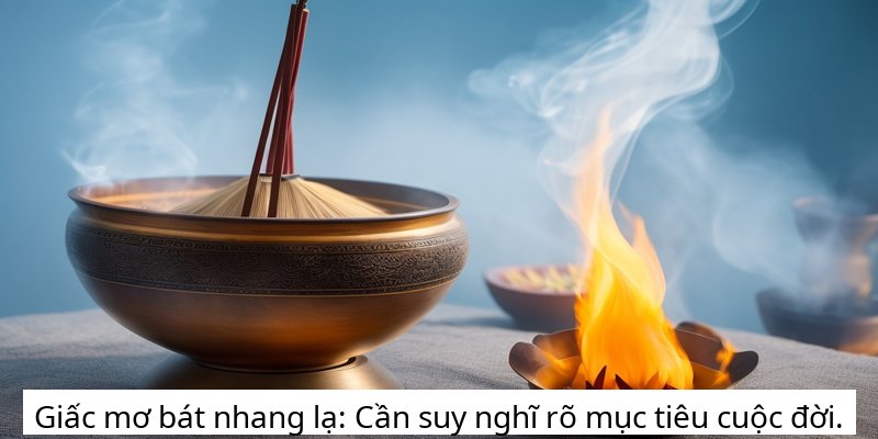 Giấc mơ bát nhang lạ: Cần suy nghĩ rõ mục tiêu cuộc đời.