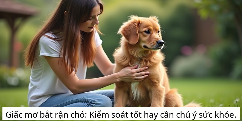 Giấc mơ bắt rận chó: Kiểm soát tốt hay cần chú ý sức khỏe.