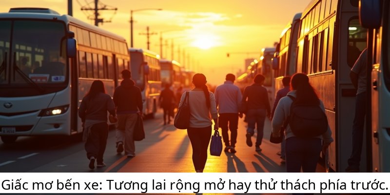 Giấc mơ bến xe: Tương lai rộng mở hay thử thách phía trước.