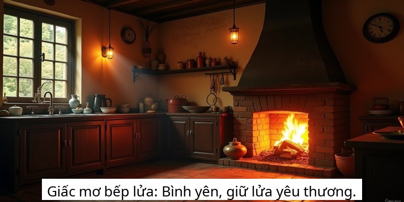 Giấc mơ bếp lửa: Bình yên, giữ lửa yêu thương.