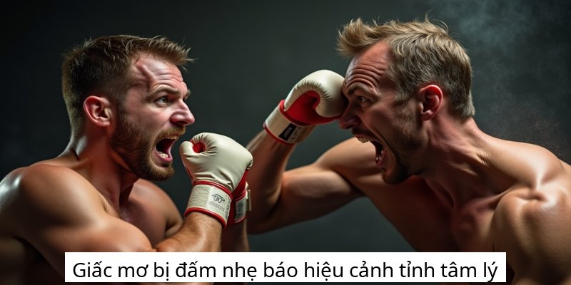 Giấc mơ bị đấm nhẹ báo hiệu cảnh tỉnh tâm lý