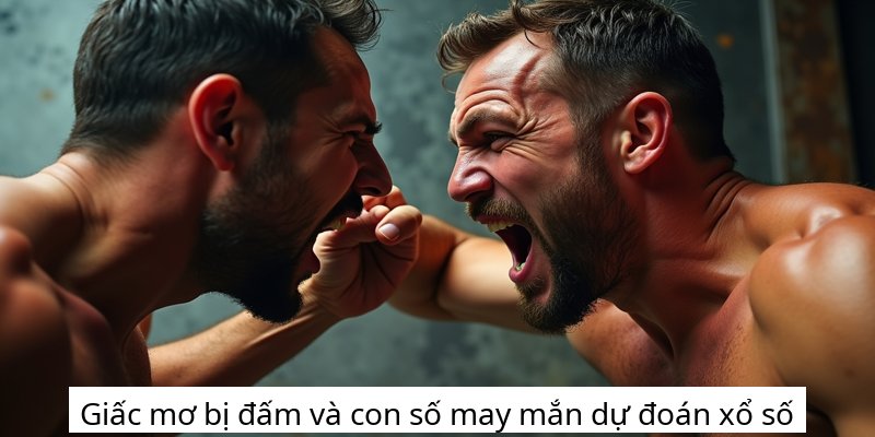 Giấc mơ bị đấm và con số may mắn dự đoán xổ số