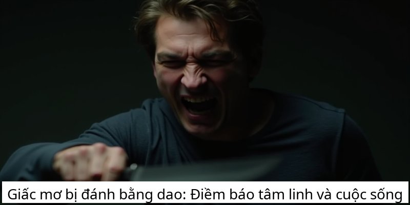 Giấc mơ bị đánh bằng dao: Điềm báo tâm linh và cuộc sống