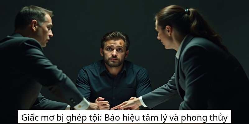Giấc mơ bị ghép tội: Báo hiệu tâm lý và phong thủy