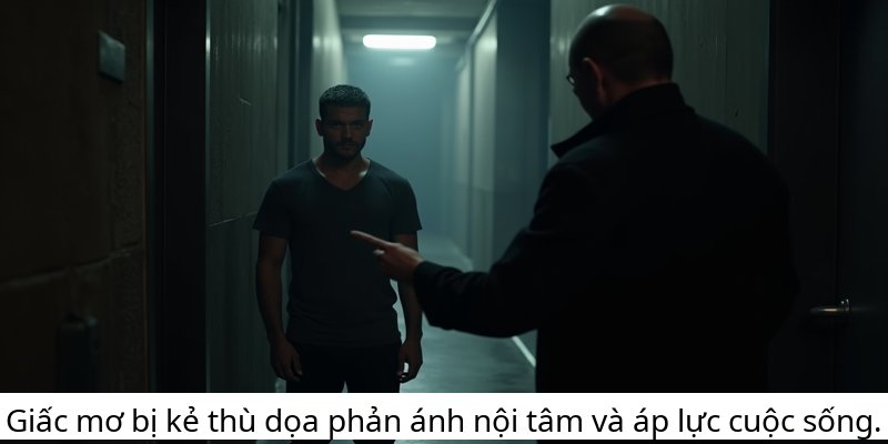 Giấc mơ bị kẻ thù dọa phản ánh nội tâm và áp lực cuộc sống.