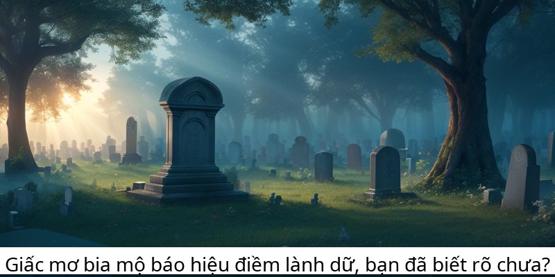 Giấc mơ bia mộ báo hiệu điềm lành dữ, bạn đã biết rõ chưa?
