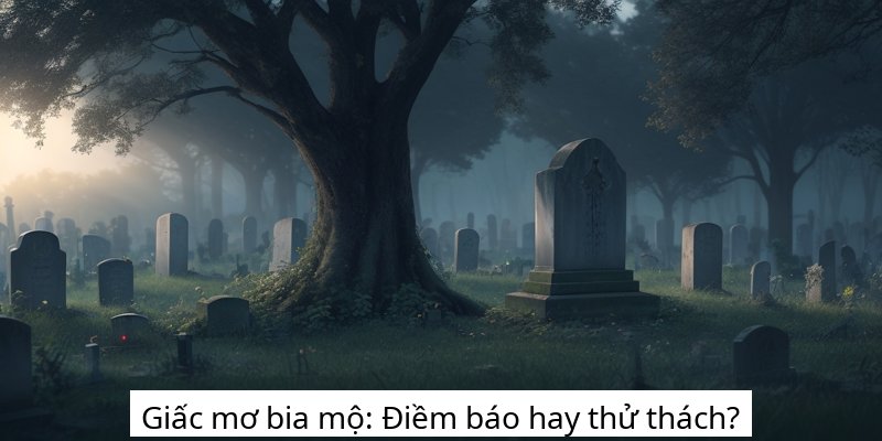 Giấc mơ bia mộ: Điềm báo hay thử thách?