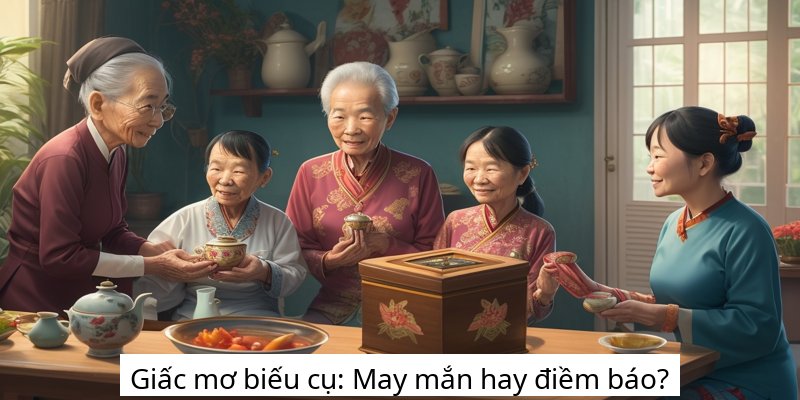 Giấc mơ biếu cụ: May mắn hay điềm báo?
