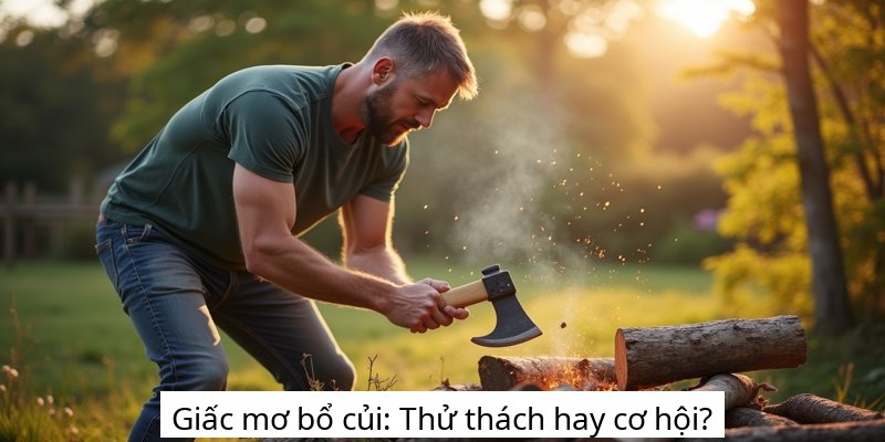 Giấc mơ bổ củi: Thử thách hay cơ hội?