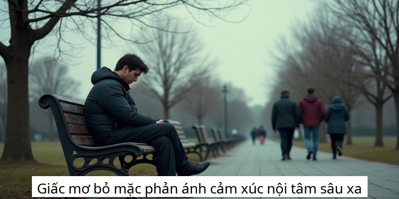 Giấc mơ bỏ mặc phản ánh cảm xúc nội tâm sâu xa