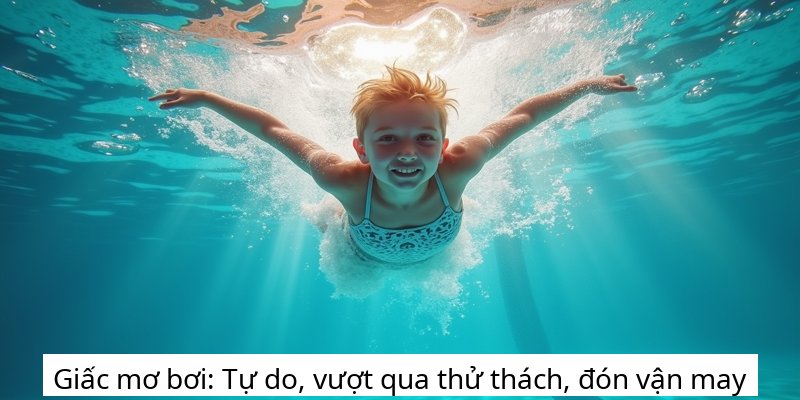 Giấc mơ bơi: Tự do, vượt qua thử thách, đón vận may