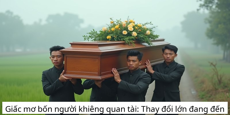 Giấc mơ bốn người khiêng quan tài: Thay đổi lớn đang đến