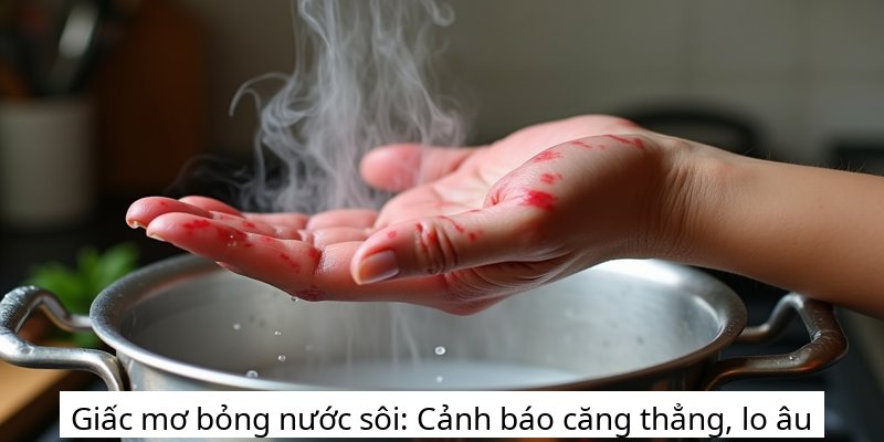Giấc mơ bỏng nước sôi: Cảnh báo căng thẳng, lo âu