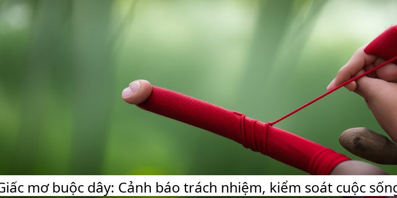 Giấc mơ buộc dây: Cảnh báo trách nhiệm, kiểm soát cuộc sống