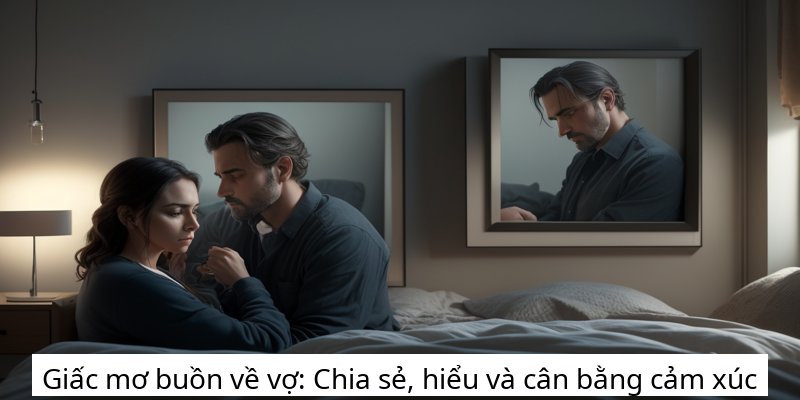 Giấc mơ buồn về vợ: Chia sẻ, hiểu và cân bằng cảm xúc
