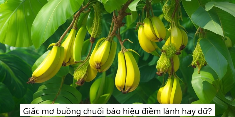 Giấc mơ buồng chuối báo hiệu điềm lành hay dữ?