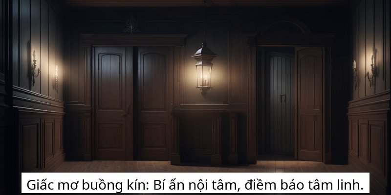 Giấc mơ buồng kín: Bí ẩn nội tâm, điềm báo tâm linh.