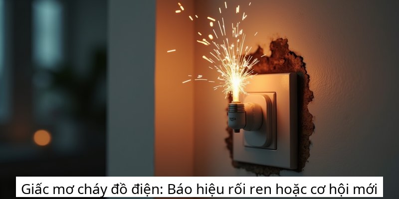 Giấc mơ cháy đồ điện: Báo hiệu rối ren hoặc cơ hội mới