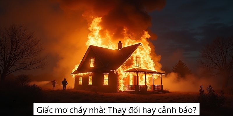 Giấc mơ cháy nhà: Thay đổi hay cảnh báo?