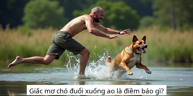 Giấc mơ chó đuổi xuống ao là điềm báo gì?