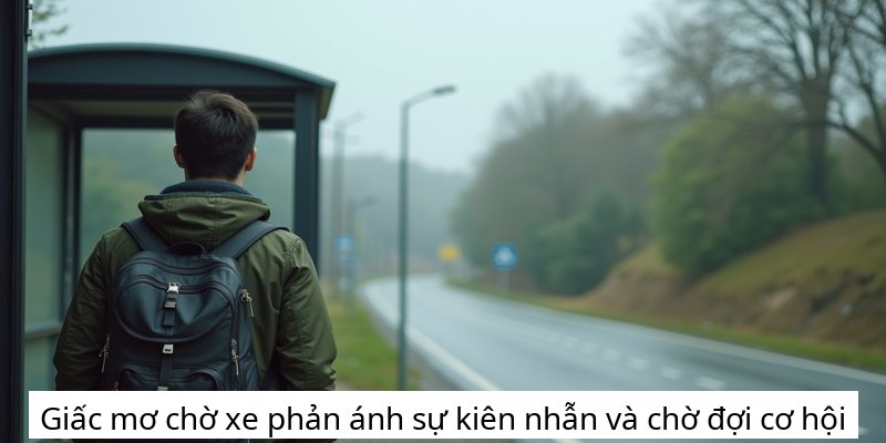 Giấc mơ chờ xe phản ánh sự kiên nhẫn và chờ đợi cơ hội