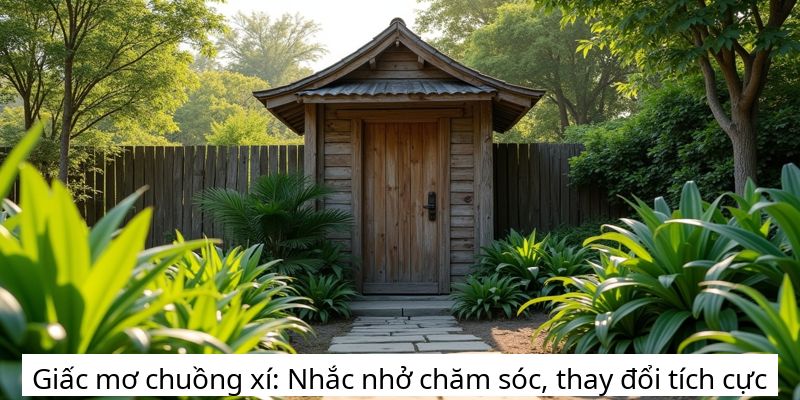 Giấc mơ chuồng xí: Nhắc nhở chăm sóc, thay đổi tích cực