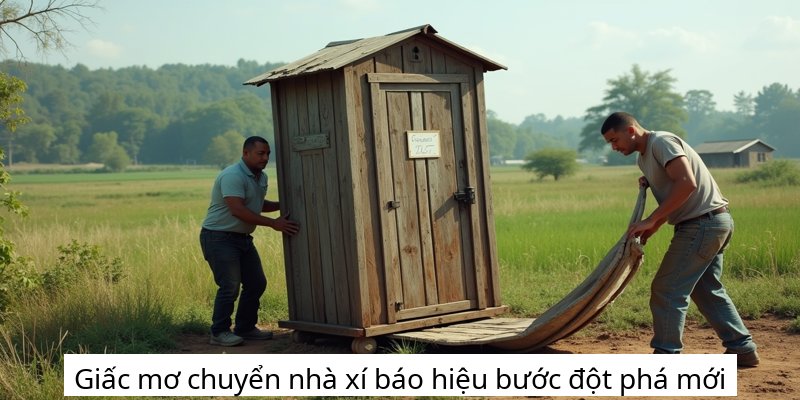 Giấc mơ chuyển nhà xí báo hiệu bước đột phá mới