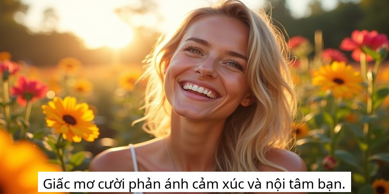 Giấc mơ cười phản ánh cảm xúc và nội tâm bạn.