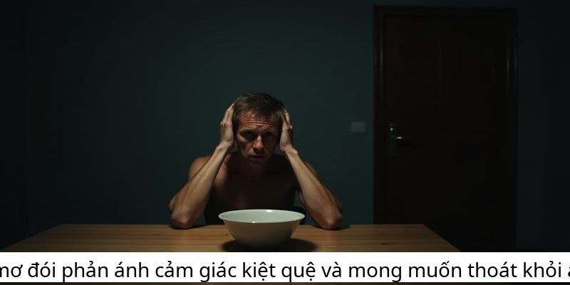 Giấc mơ đói phản ánh cảm giác kiệt quệ và mong muốn thoát khỏi áp lực