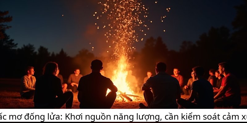 Giấc mơ đống lửa: Khơi nguồn năng lượng, cần kiểm soát cảm xúc.