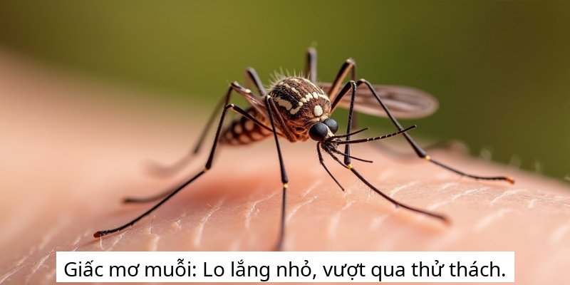 Giấc mơ muỗi: Lo lắng nhỏ, vượt qua thử thách.