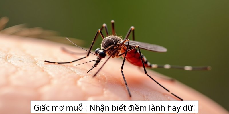 Giấc mơ muỗi: Nhận biết điềm lành hay dữ!